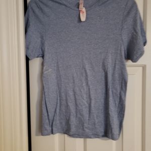 Victoria Secrets Ladies Large Sleep Top Blue